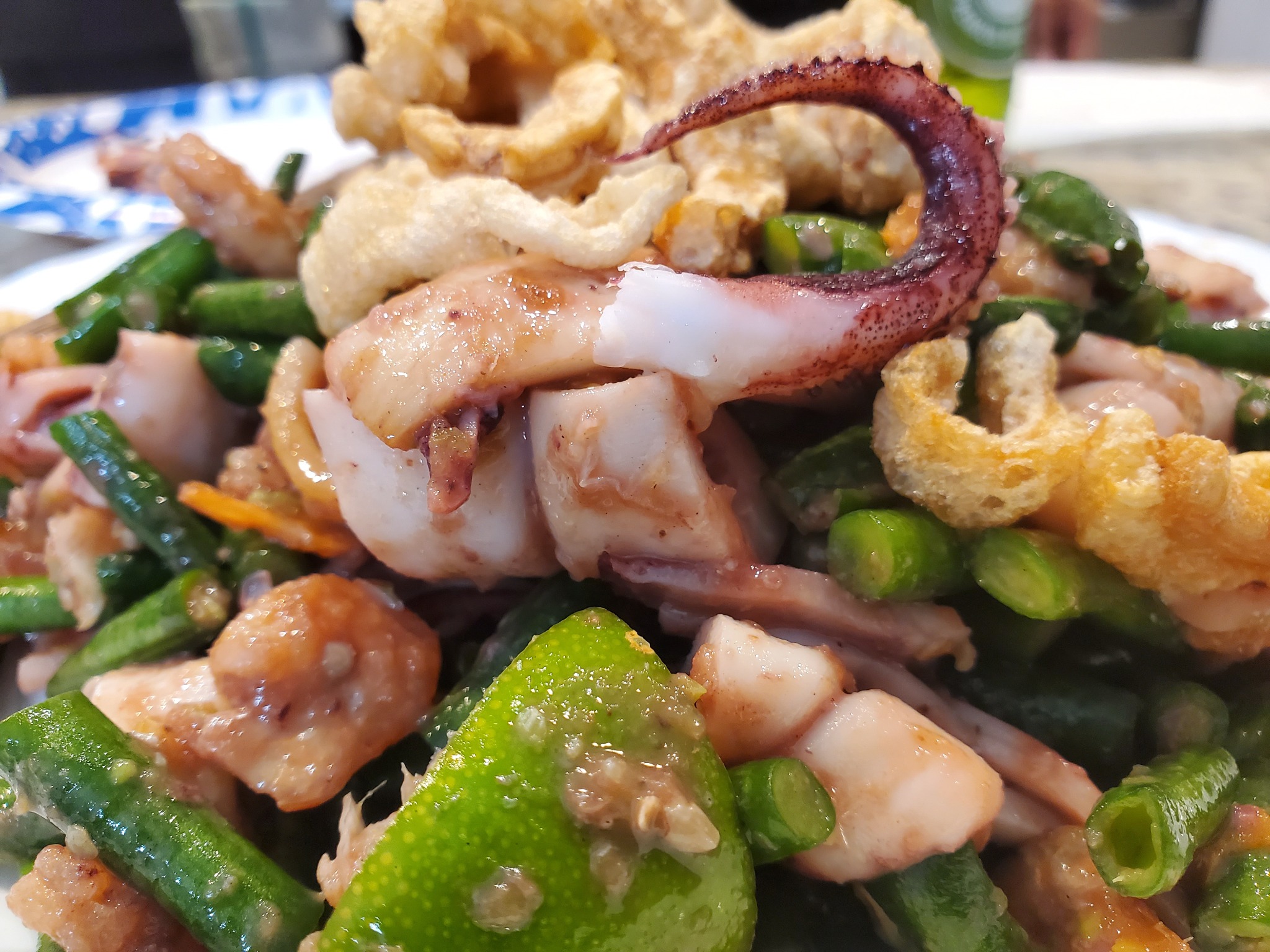 Squid & Green Bean Salad