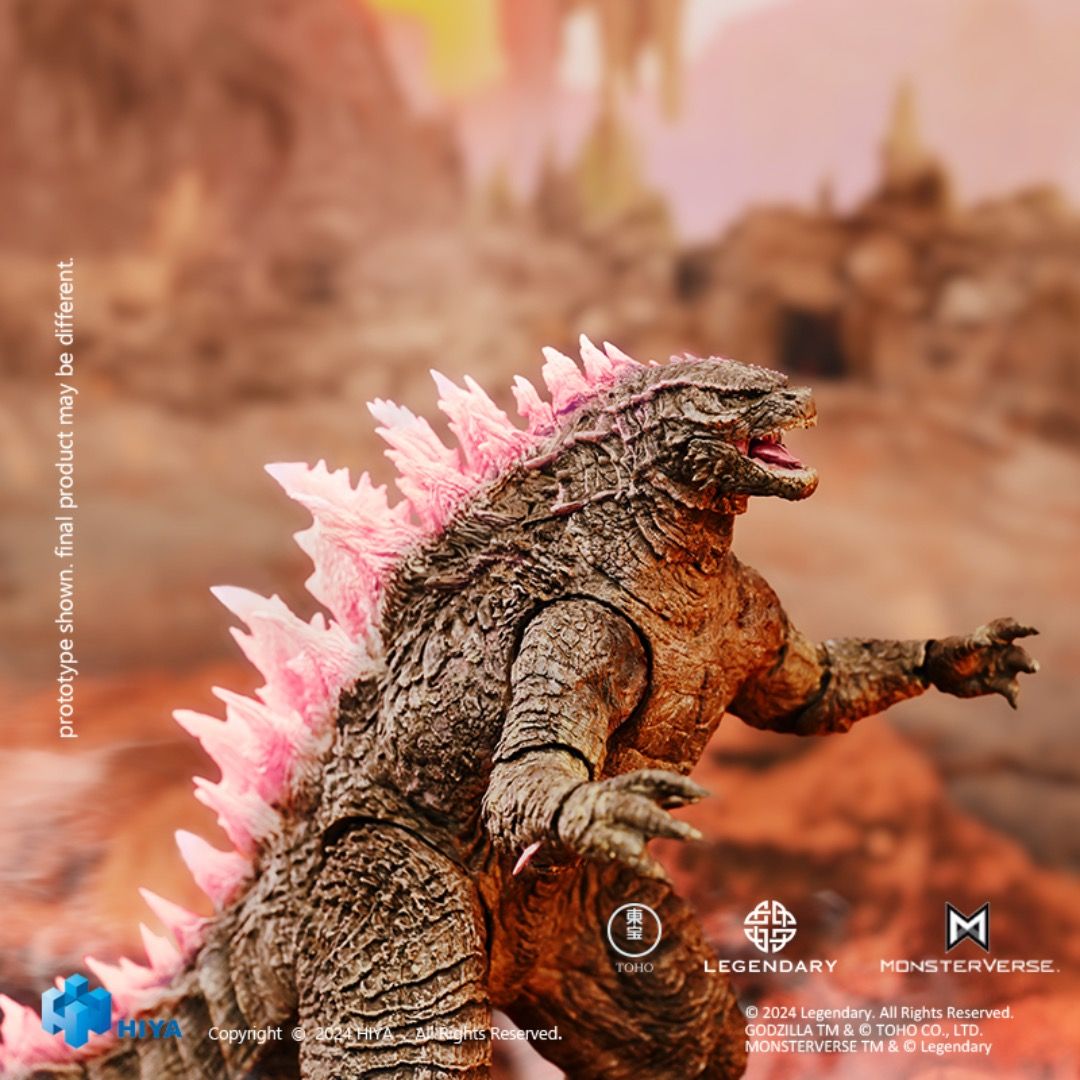 A New Dawn for Kaiju: The Mesmerizing Vision of Pink-Spiked Godzilla